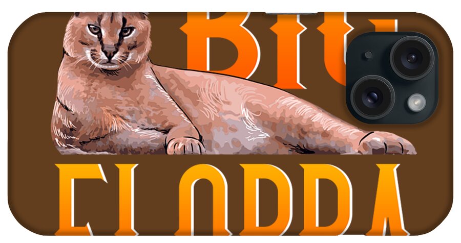Big Floppa Meme Cute Caracal Cat iPhone Case by Ouzmaa Amarra - Pixels